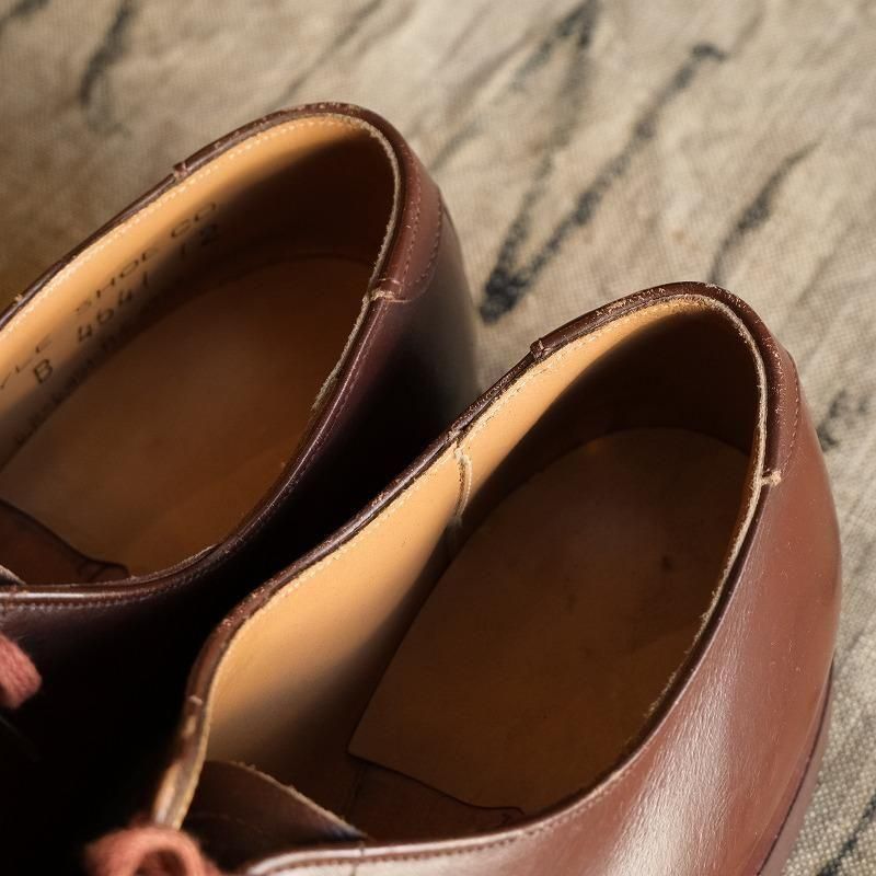 1940's WW2 U.S.NAVY SERVICE SHOES(BROWN)