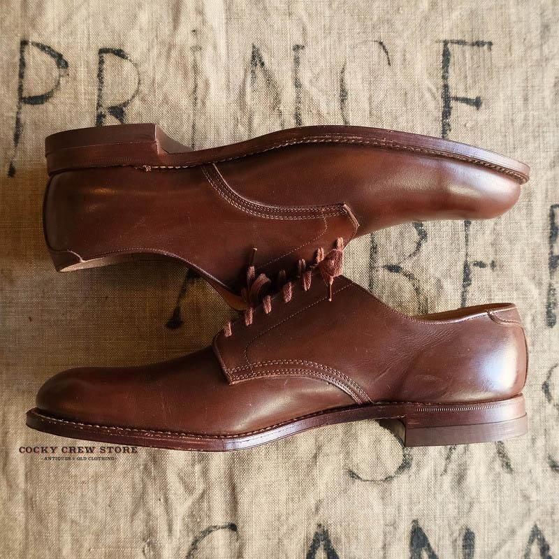 1940's WW2 U.S.NAVY SERVICE SHOES(BROWN)