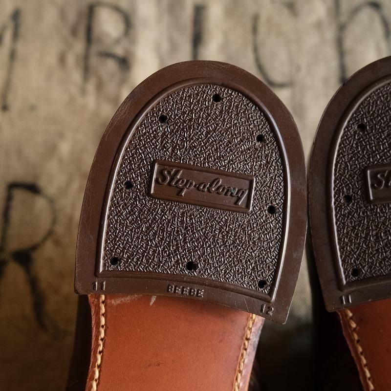 1940's WW2 U.S.NAVY SERVICE SHOES(BROWN)