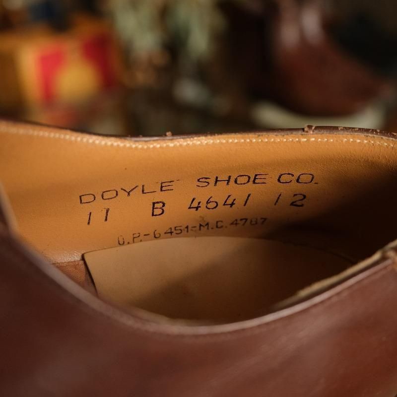 1940's WW2 U.S.NAVY SERVICE SHOES(BROWN)