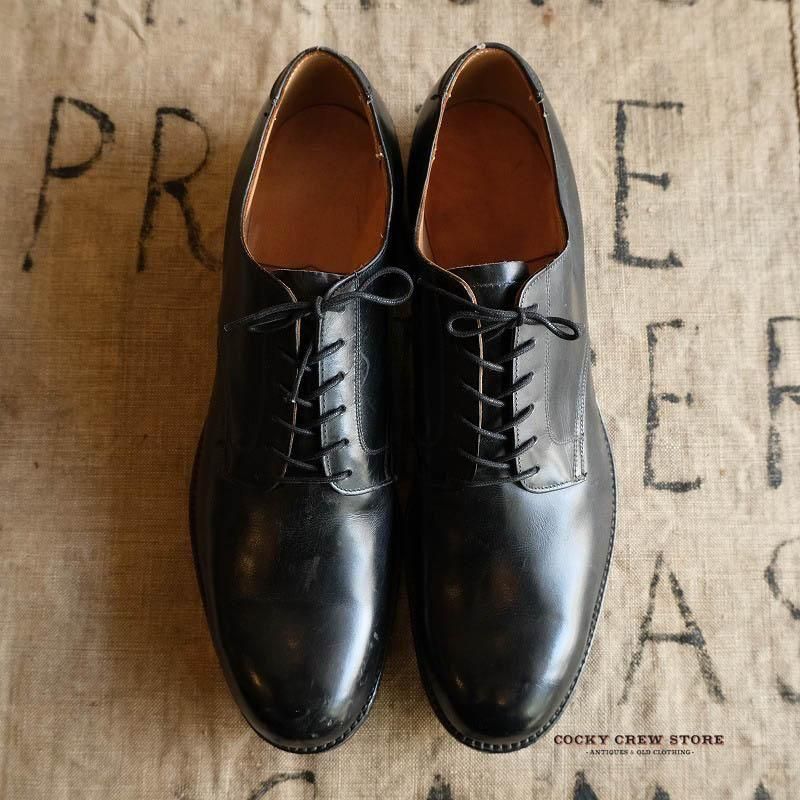 1940's WW2 U.S.NAVY SERVICE SHOES(BLACK)