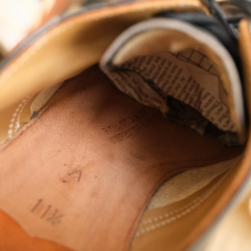 1940's WW2 U.S.NAVY SERVICE SHOES(BLACK)