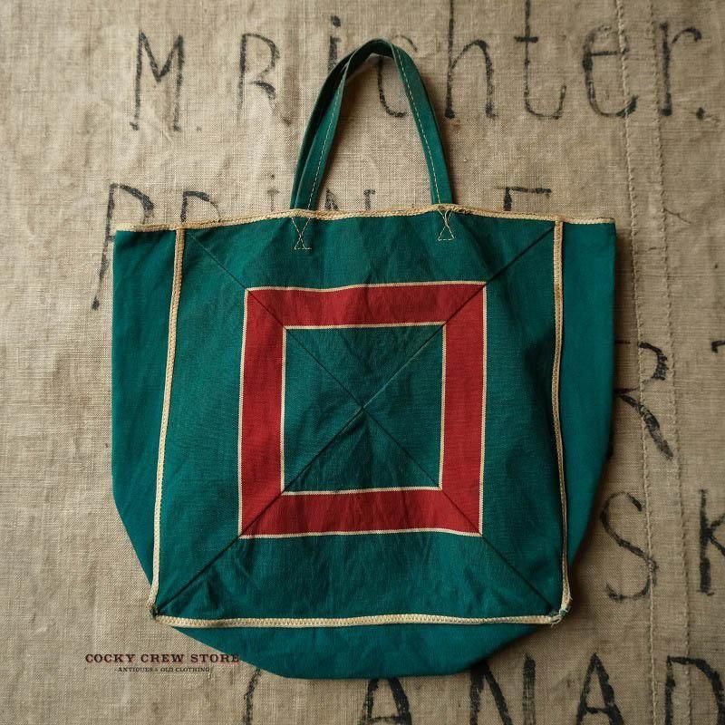 1930's COTTON CANVAS BAG