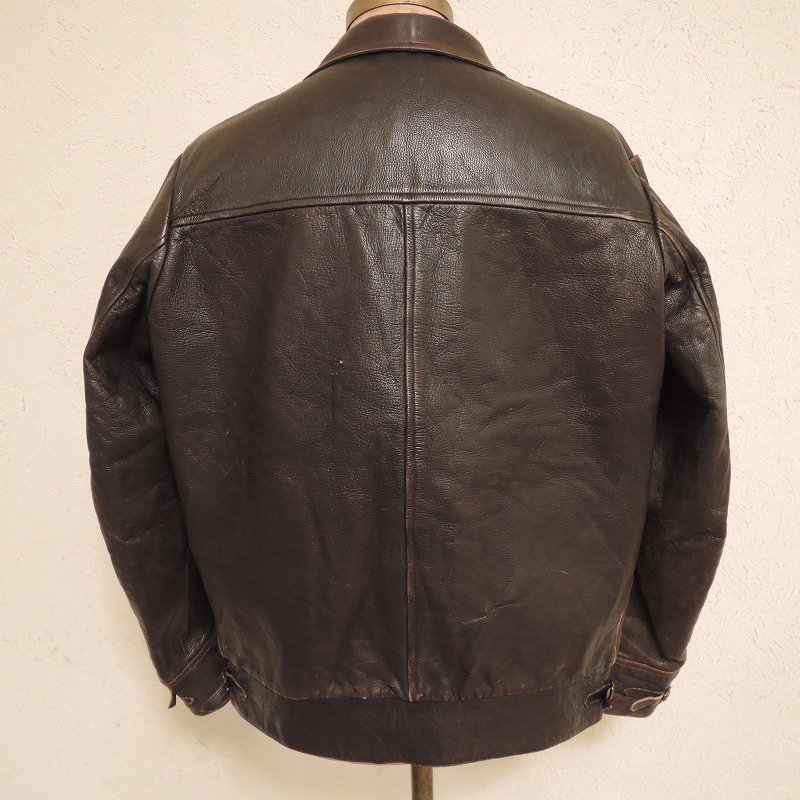 1930's〜1940's Aviator Style Leather Jacket