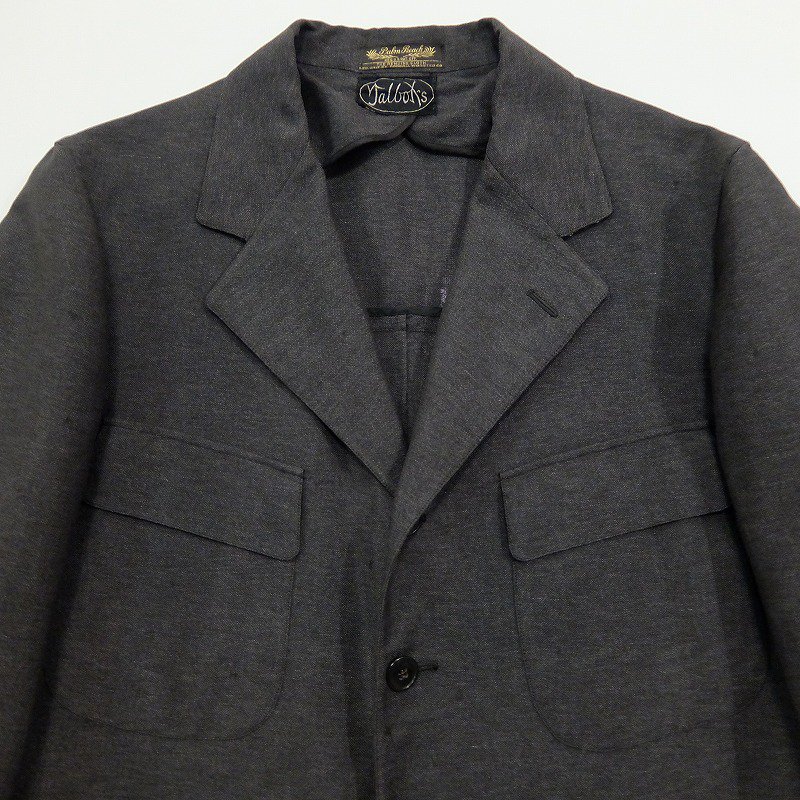 1920's Palm Beach Gray Linen Norfolk Jacket