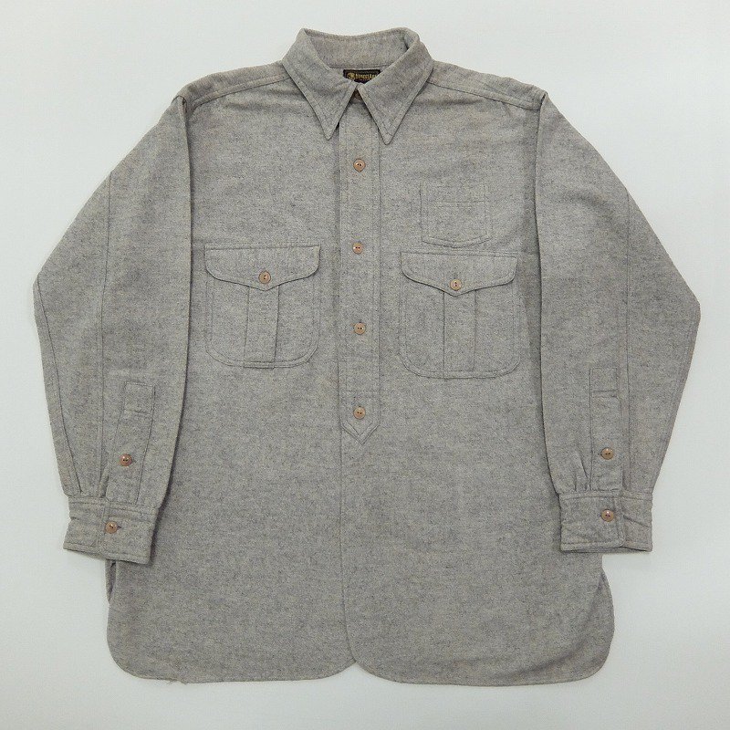 1920's HONEST ABE Wool Work Shirt