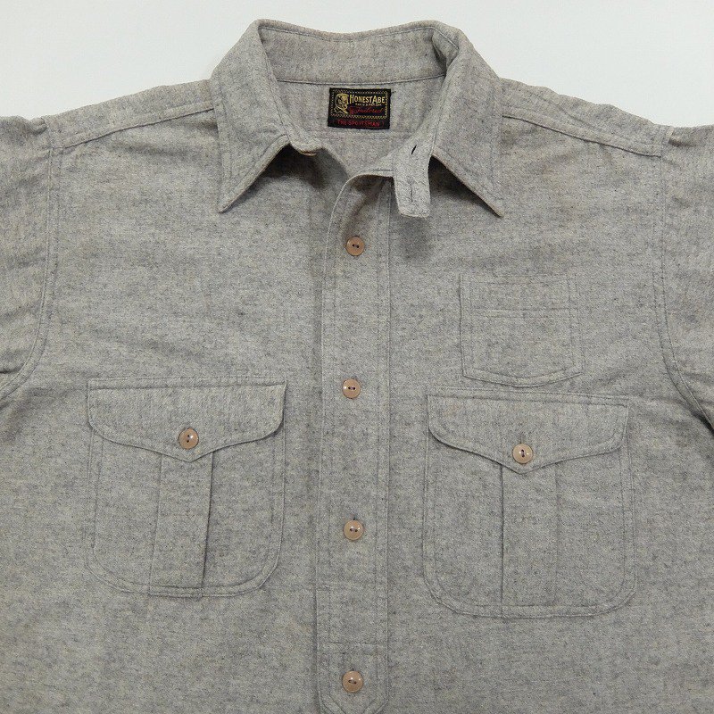 1920's HONEST ABE Wool Work Shirt