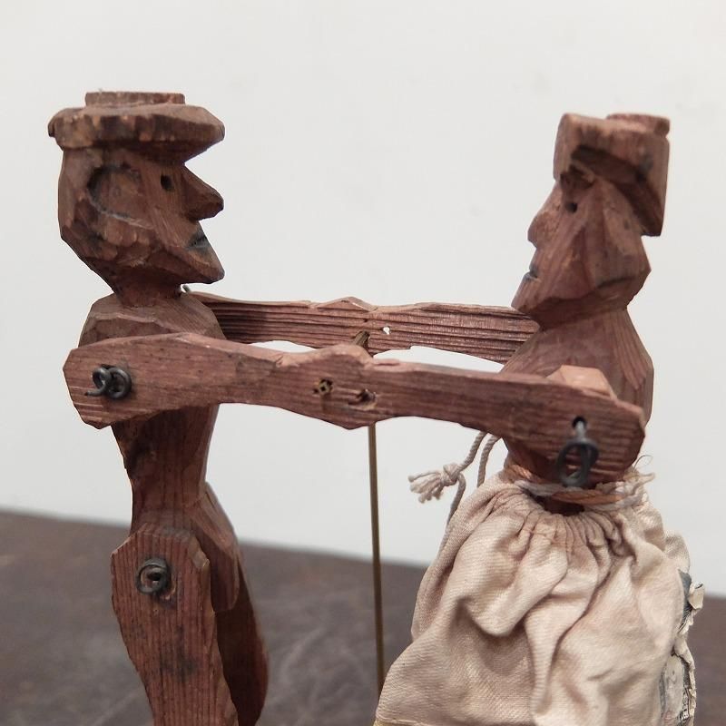 Antique Dancing Wood Toy
