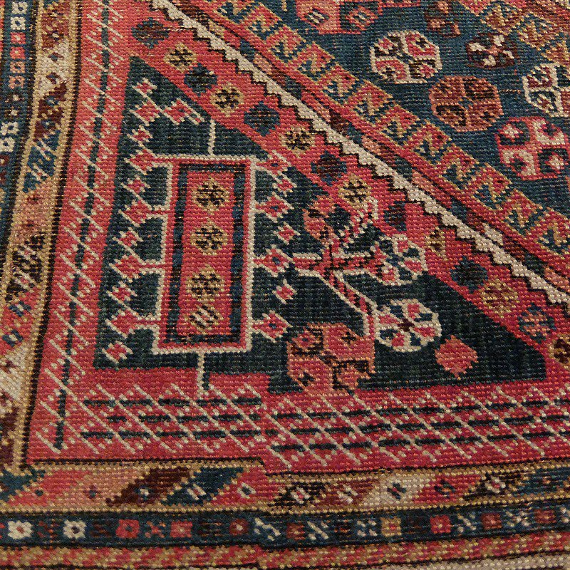 1900's Antique Tribal Pattern Rug