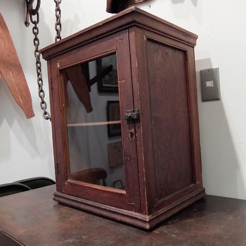 Antique Wood Display Case