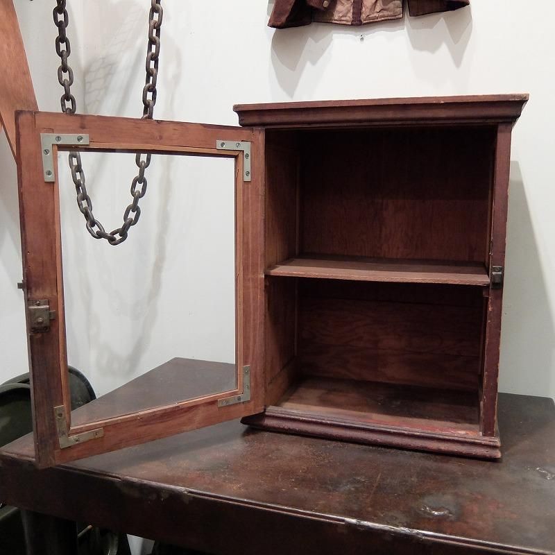 Antique Wood Display Case