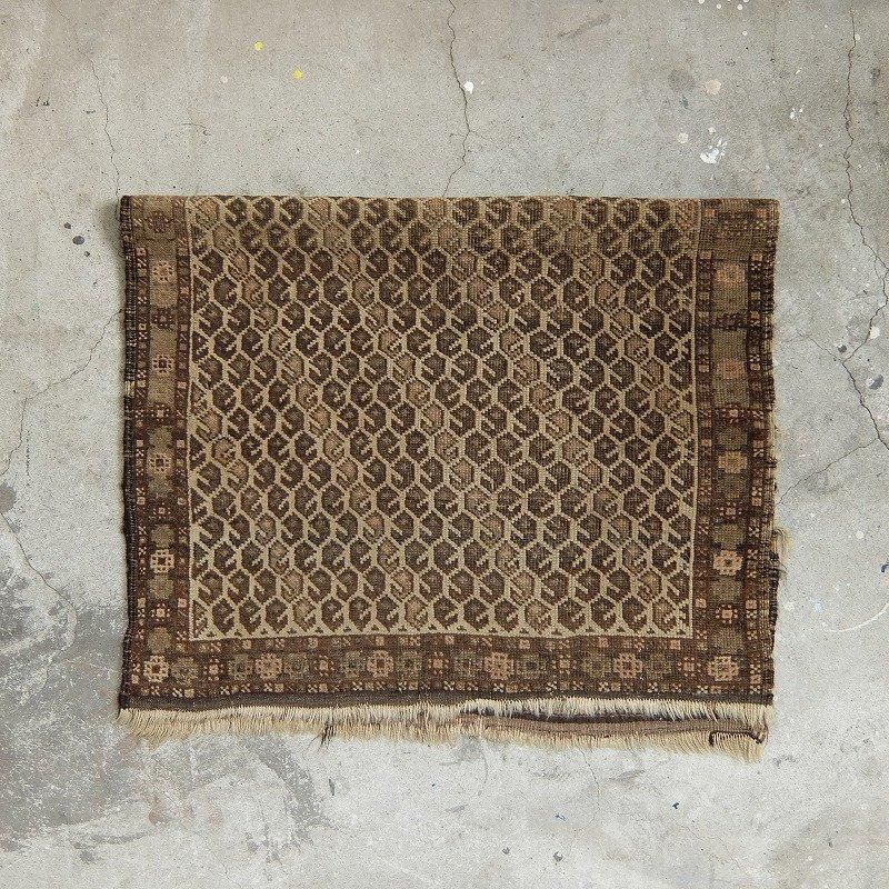 1920's Antique Tribal Pattern Rug