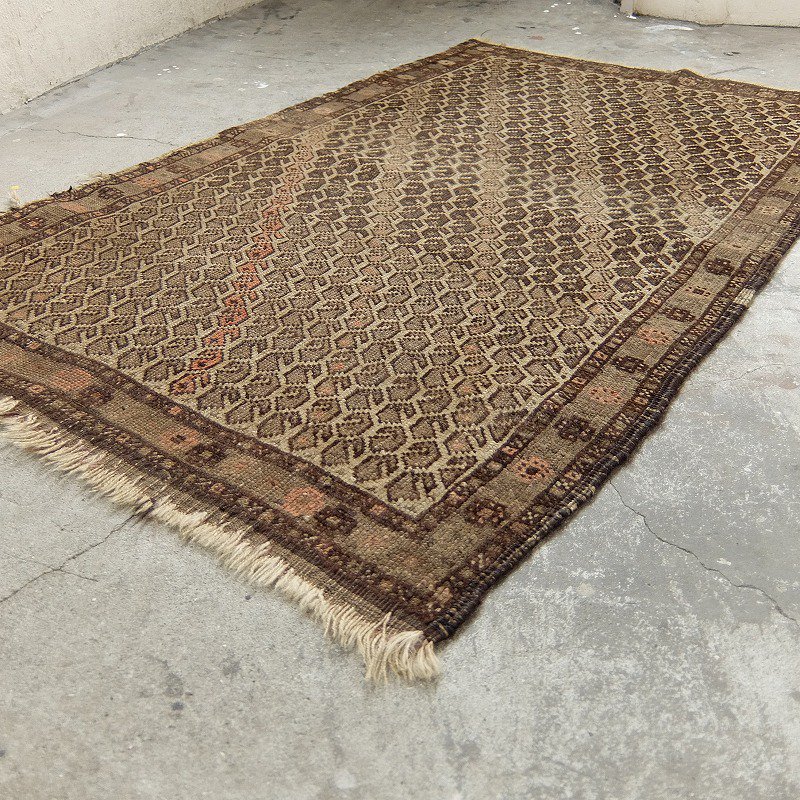 1920's Antique Tribal Pattern Rug