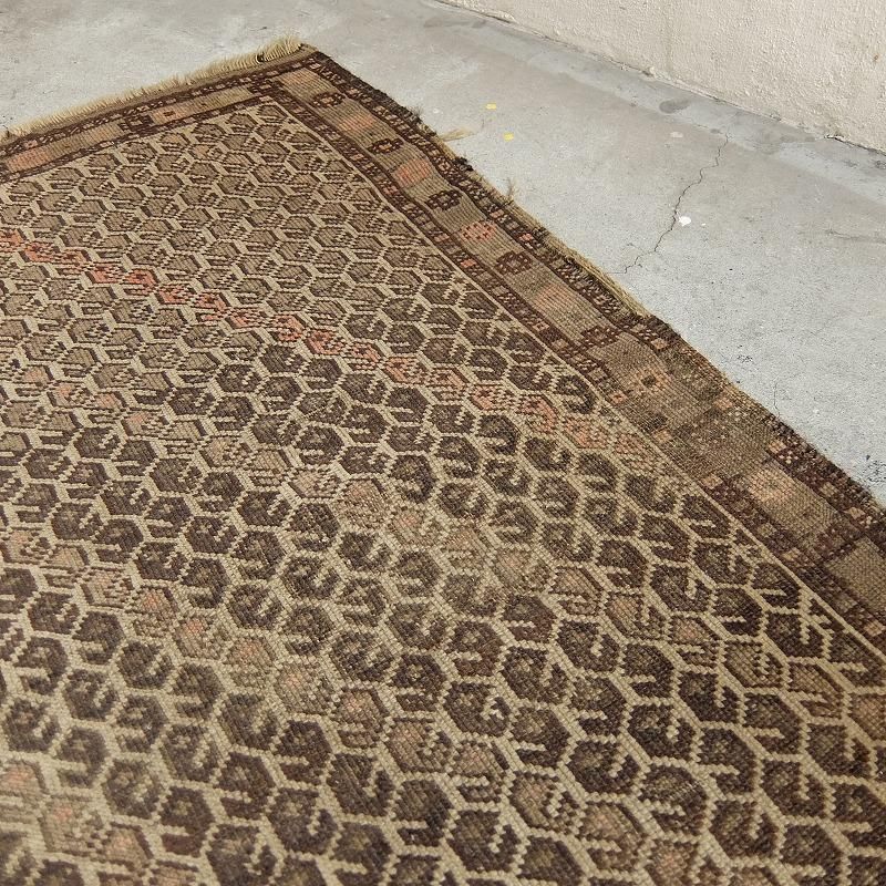 1920's Antique Tribal Pattern Rug