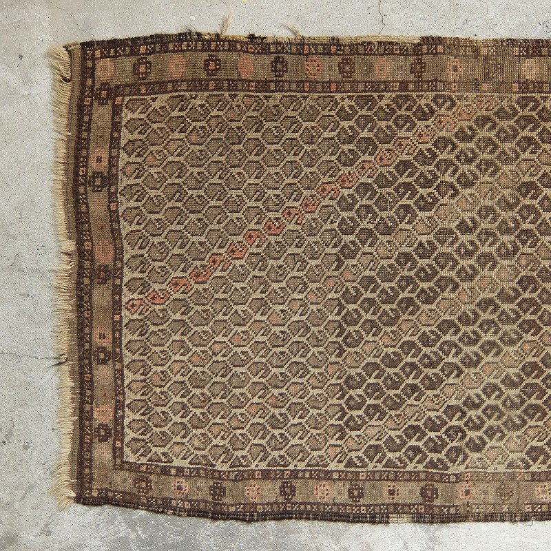 1920's Antique Tribal Pattern Rug