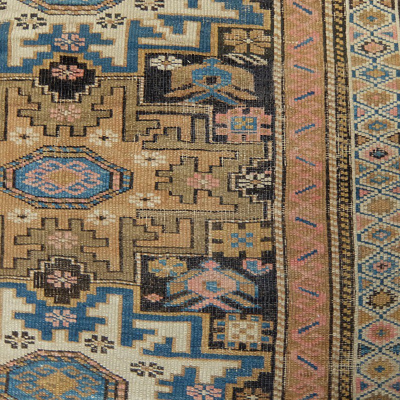 〜1900's Antique Tribal Pattern Rug