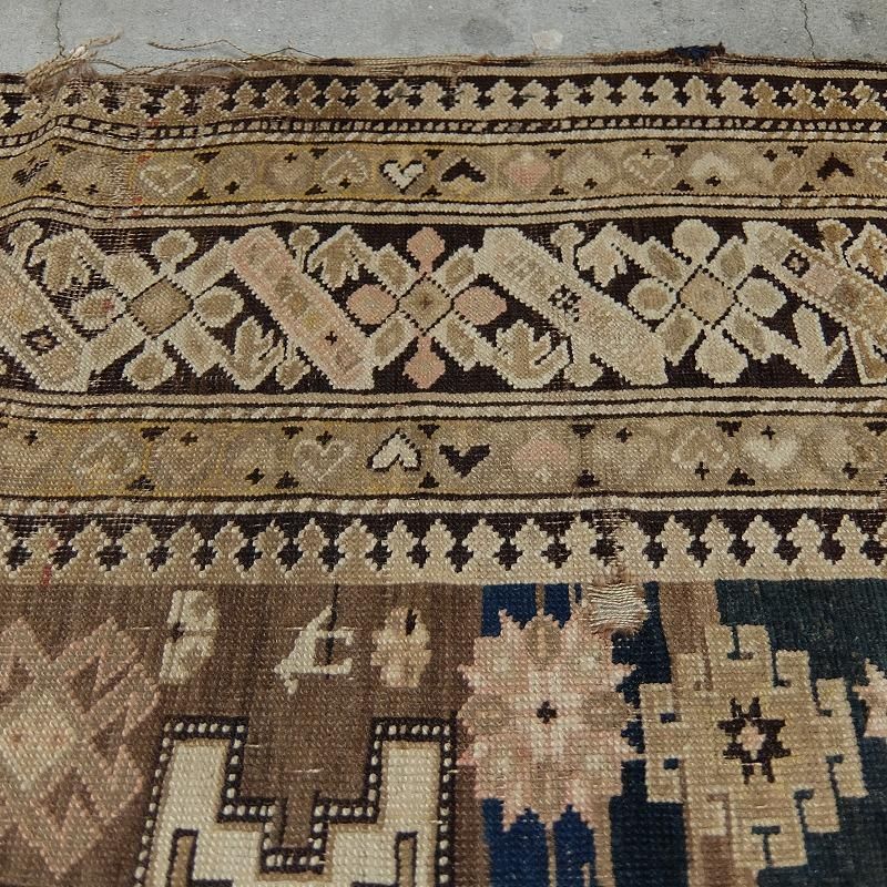 1900's Antique Tribal Pattern Rug