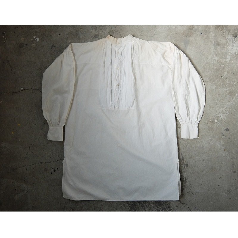 1860's1870's Men's Pleated Bosom Shirt