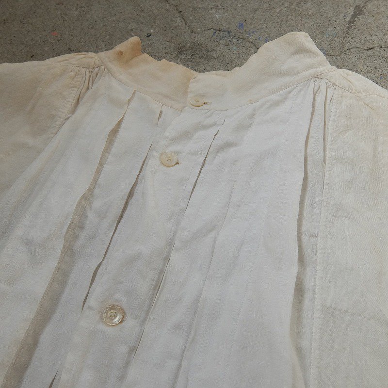 1860's1870's Men's Pleated Bosom Shirt