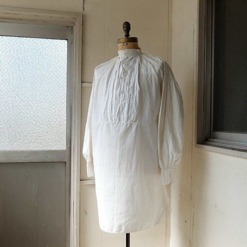 1860's〜1870's Men's Pleated Bosom Shirt