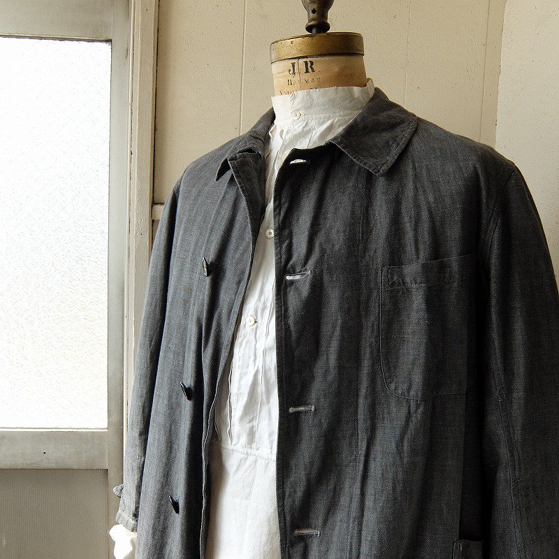 1860's〜1870's Men's Pleated Bosom Shirt