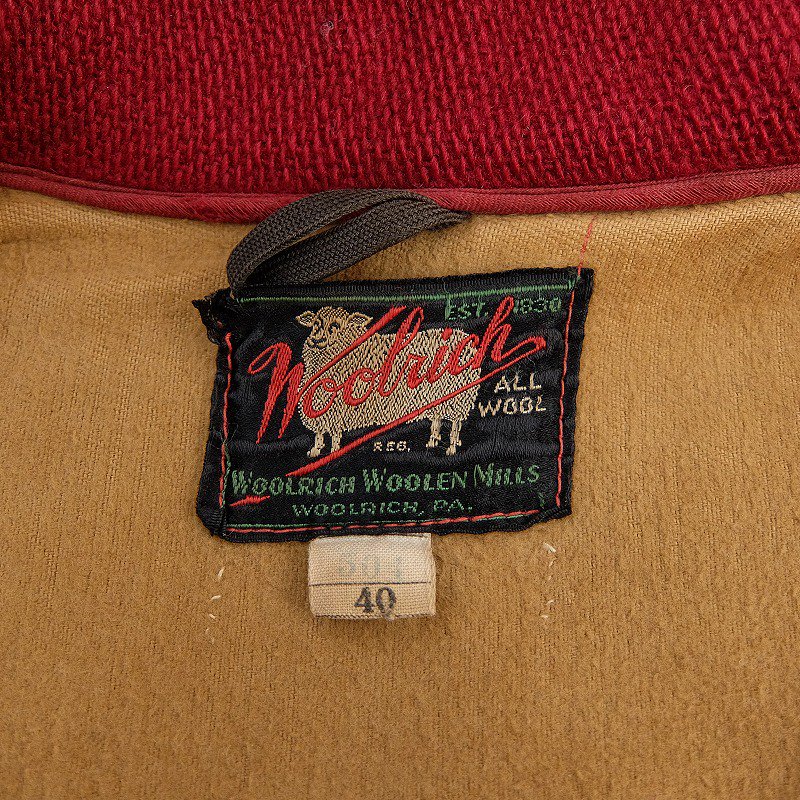 1930's Woolrich Hunting Jacket