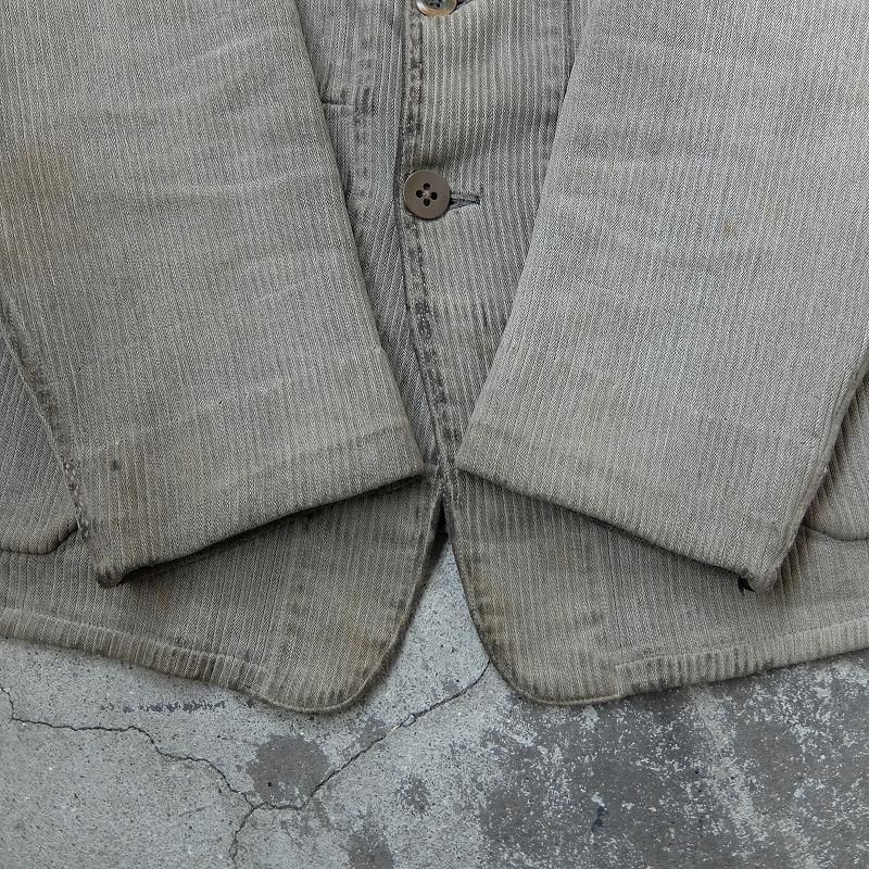 1930's1940's French Cotton Pique Farmers Jacket