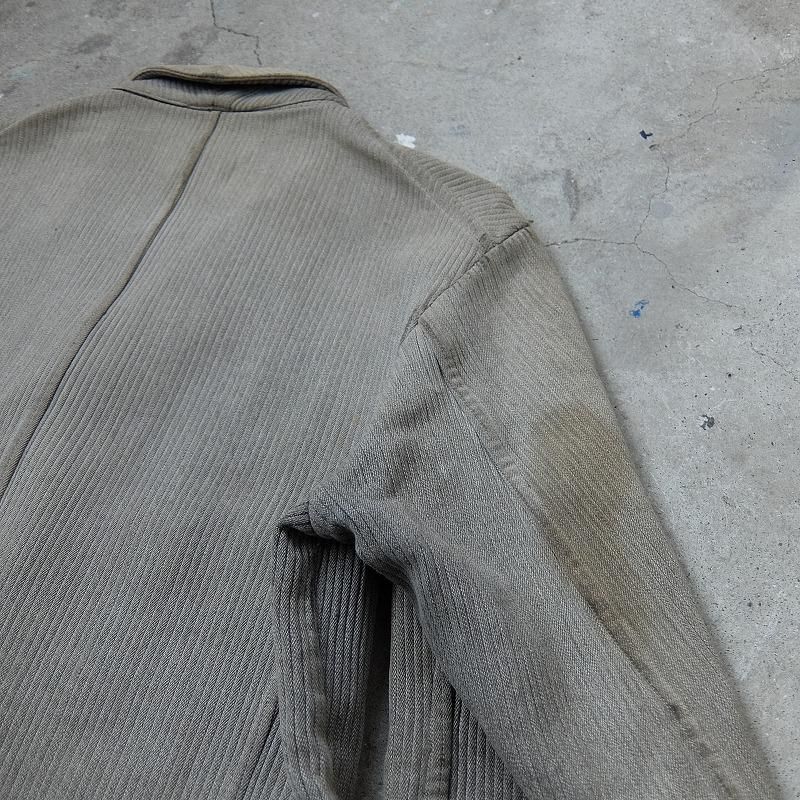 1930's1940's French Cotton Pique Farmers Jacket
