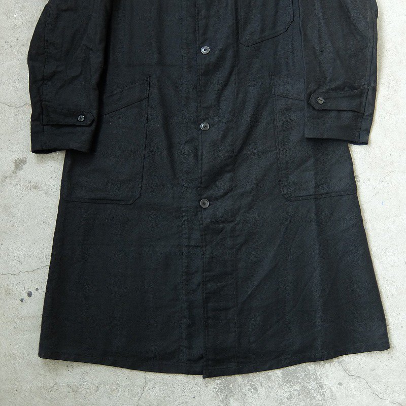 1930's〜 French Black Cotton Coat