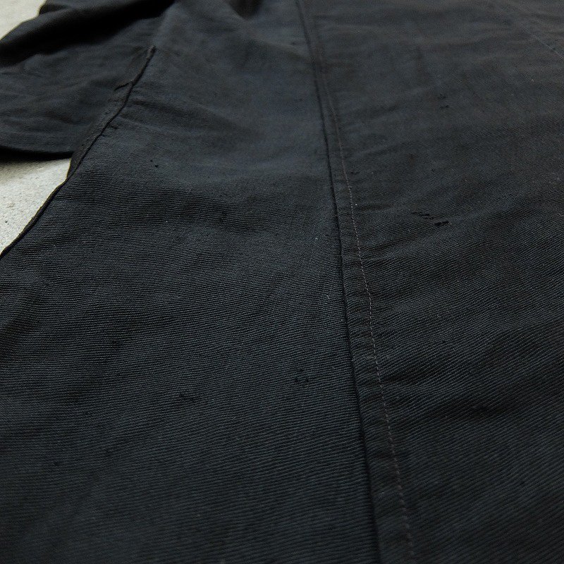 1930's〜 French Black Cotton Coat