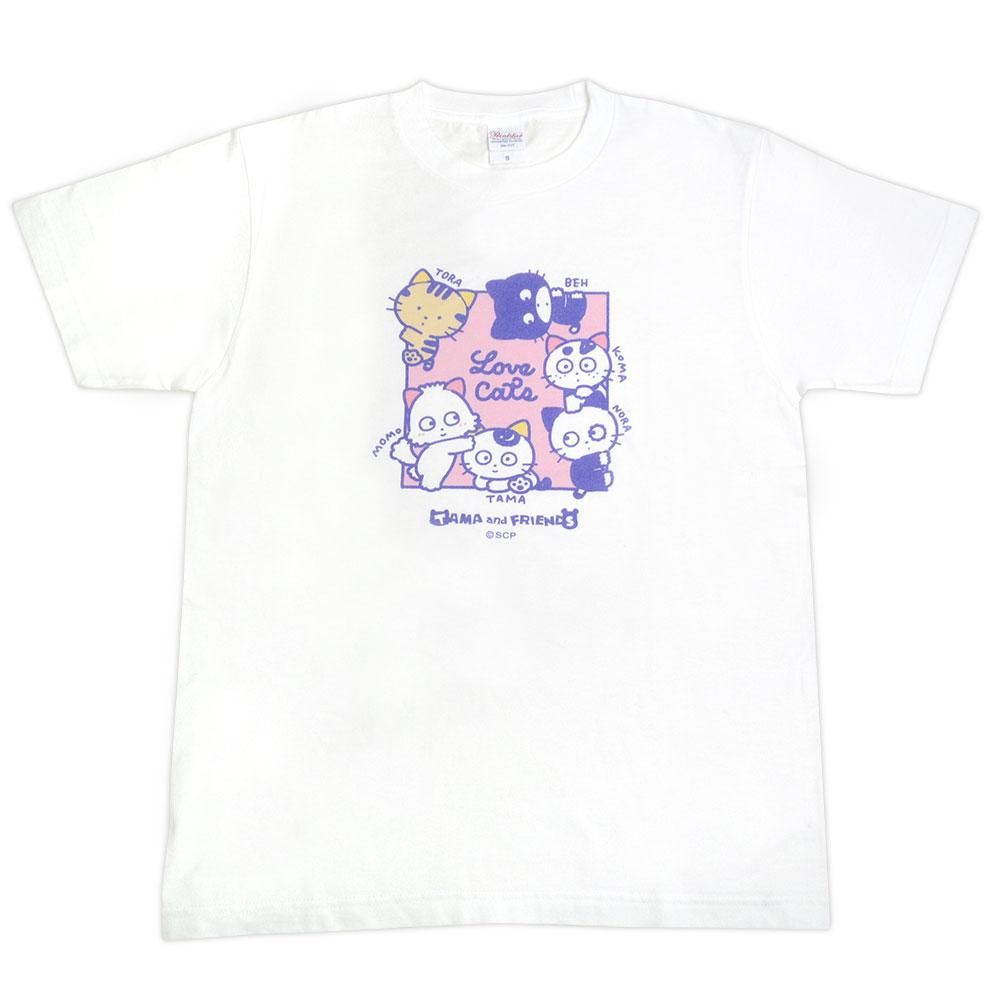 ねこのお店（仮）さま専用 公式ショップ限定】Tシャツ（ねこの日）S TA - タマ＆フレンズ
