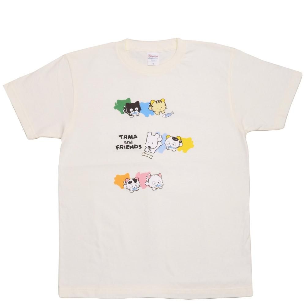 Tシャツ（集合）アイボリー M TA - タマ＆フレンズ 公式オンラインショップ
