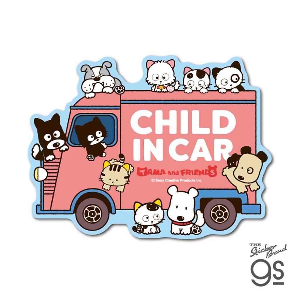 車用ステッカー (CHILD IN CAR) TAM-034 TA - タマ&フレンズ 車用ステッカー (CHILD IN CAR) TAM-034 TA - タマ&フレンズ