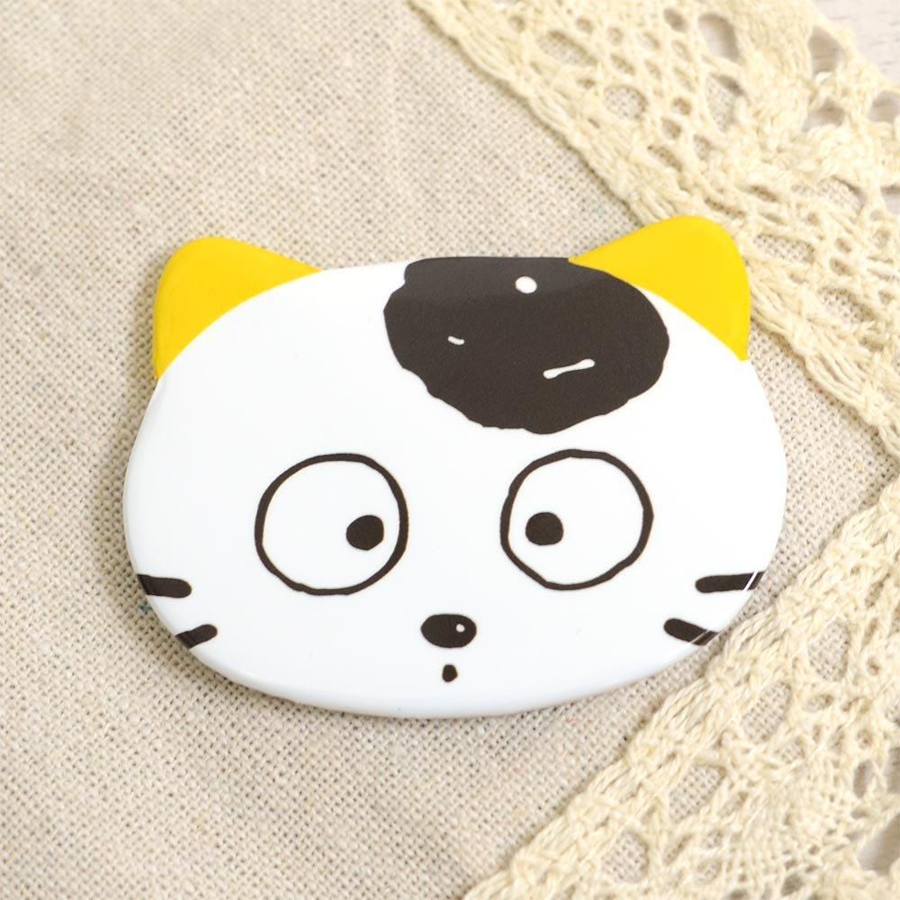 ねこ型缶バッジ(タマ)TA - タマ&フレンズ 公式オンラインショップ ねこ型缶バッジ(タマ)TA - タマ&フレンズ 公式オンラインショップ