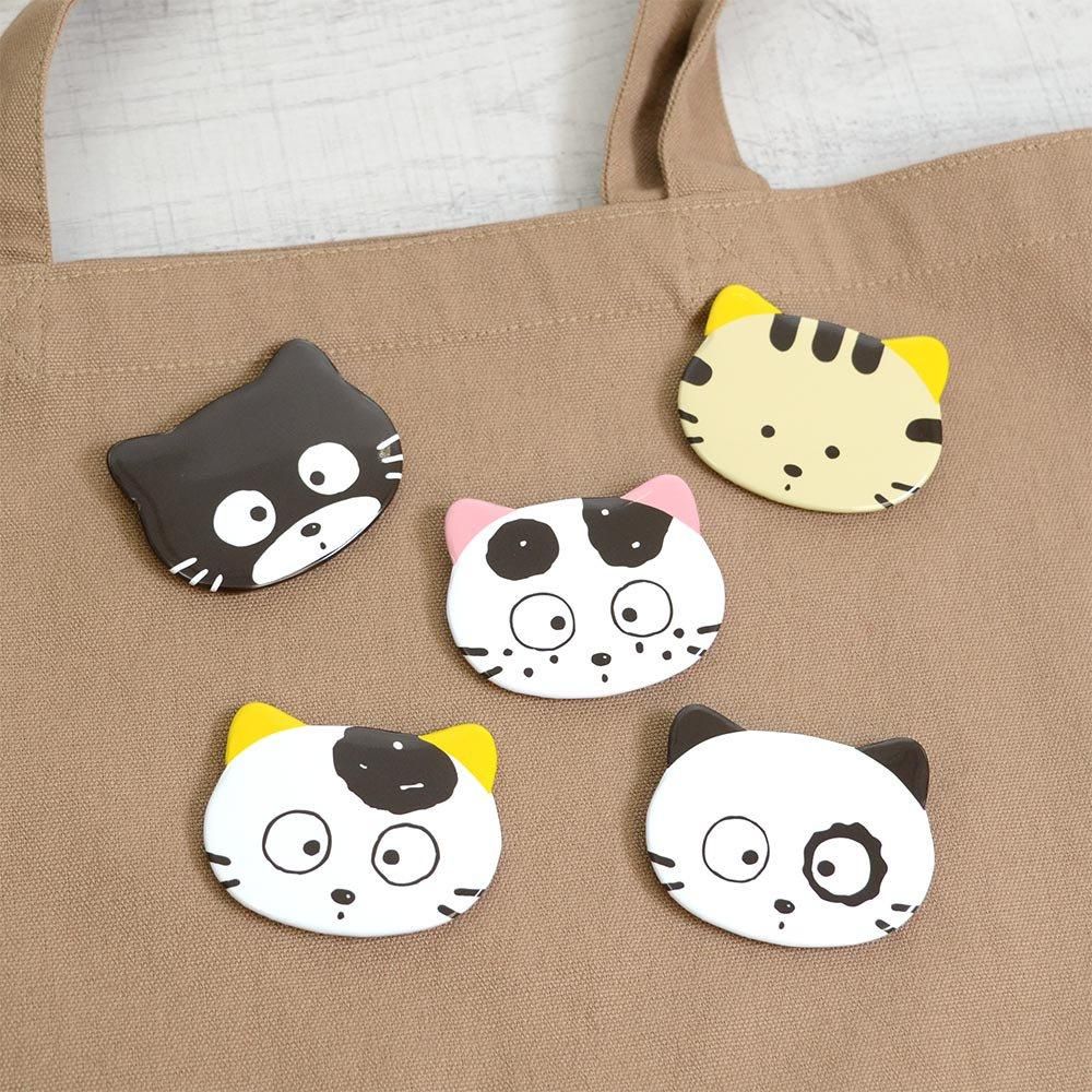 ねこ型缶バッジ（トラ）TA - タマ＆フレンズ 公式オンラインショップ
