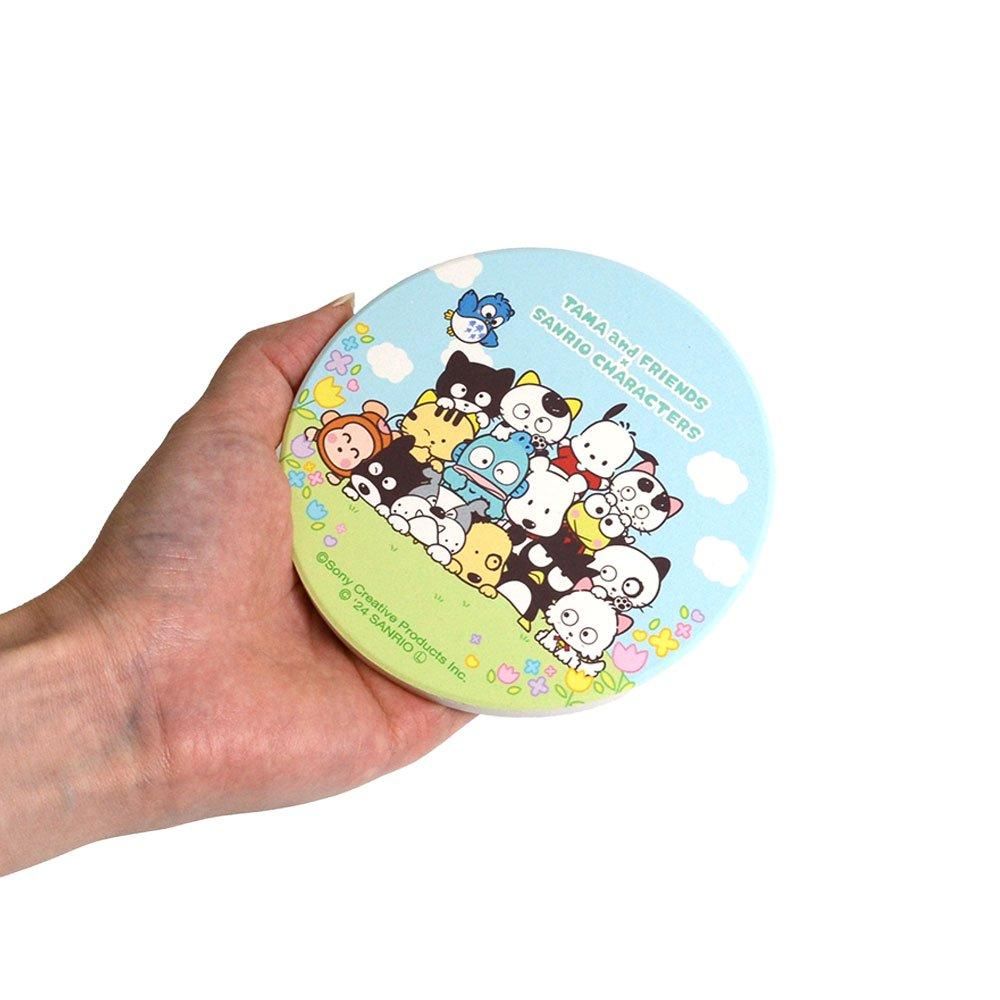 タマ＆フレンズ×サンリオ】吸水コースター （集合）A TFSR-011