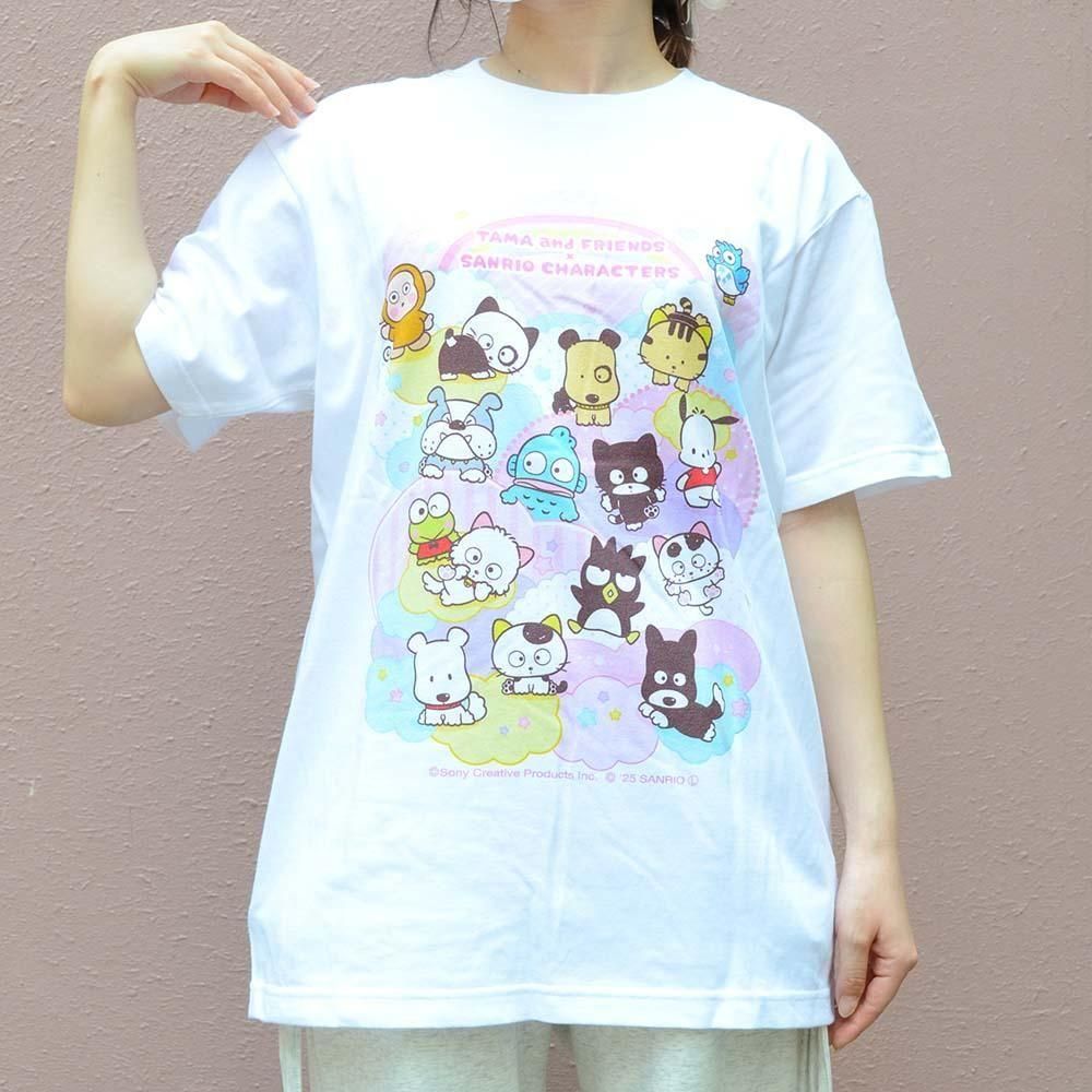 <img class='new_mark_img1' src='https://img.shop-pro.jp/img/new/icons11.gif' style='border:none;display:inline;margin:0px;padding:0px;width:auto;' />【サンリオキャラクターズコラボ】Tシャツ(MXTA1)ホワイト M TA