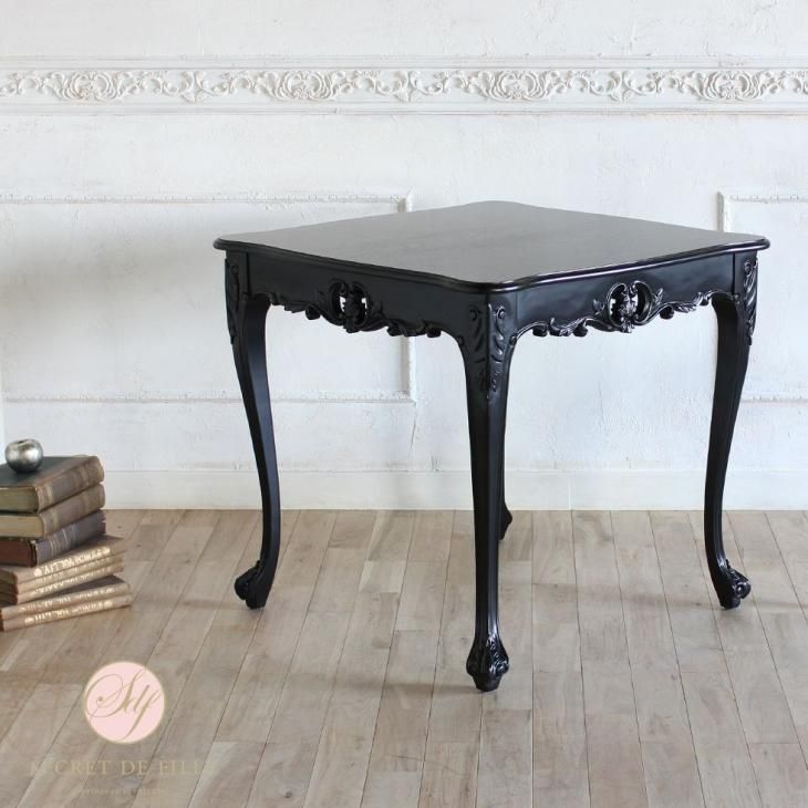 多機能ヨーロッパ風サイドテーブル - 80x40cmx 43H cm