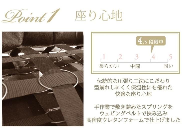 フレンチスタイル 1002シリーズ ソファ 1人掛け　ブラウンフレーム×チョコレートPUレザー(合皮) 1002-1-5p38b リプロ C 73*65*82