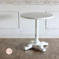 カフェテーブル　丸型　ホワイト 4227-rn-18 リプロ B 65*65*70