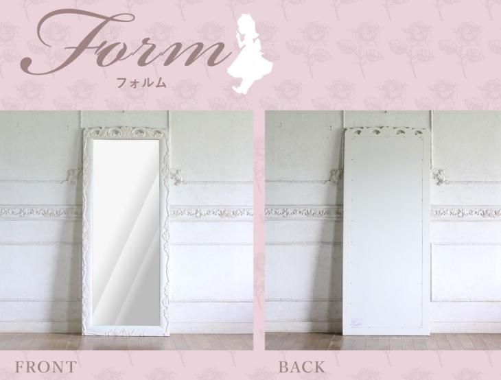 ロマンス家具 VIORETTA ヴィオレッタシリーズ 全身ミラー rd ロマンス家具 VIORETTA ヴィオレッタシリーズ 全身ミラー rd