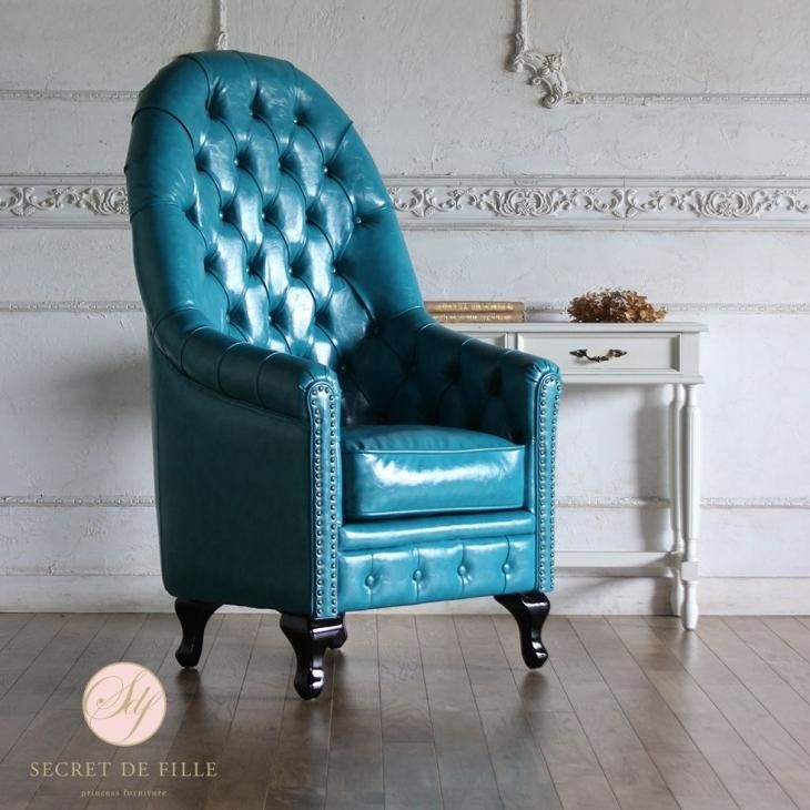 チェスターフィールドソファ VAシリーズ ハイバックタイプ 1人