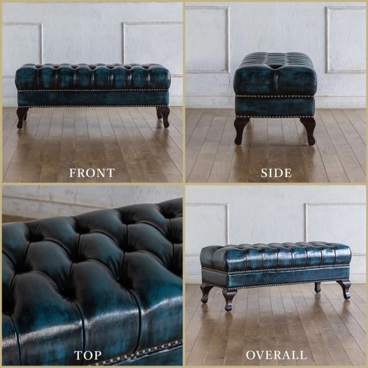 アンティーク　レザー　テーブル Amazon.co.jp: トランクテーブル 本革仕様 黒 約幅122.5×奥行