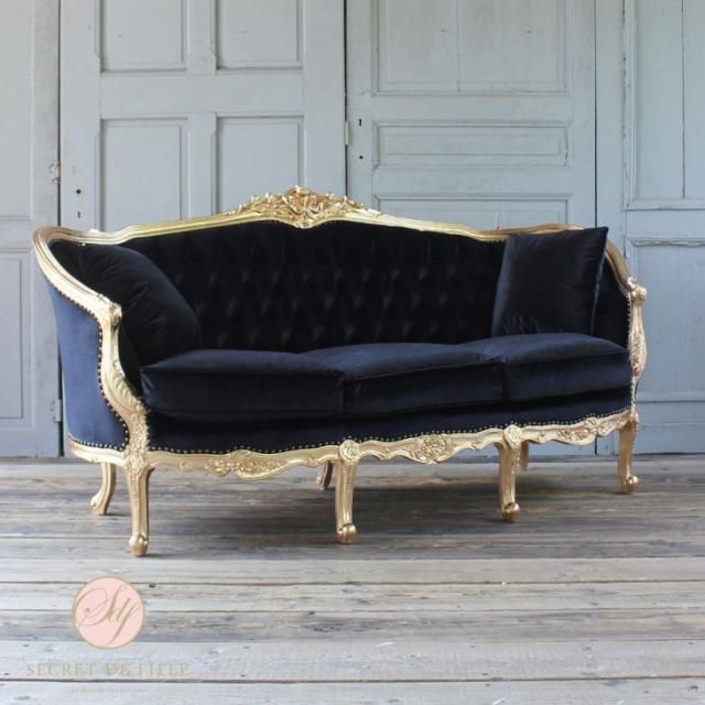 ロココ調ソファ - フレンチインテリア ソファ 専門店スクレドゥ