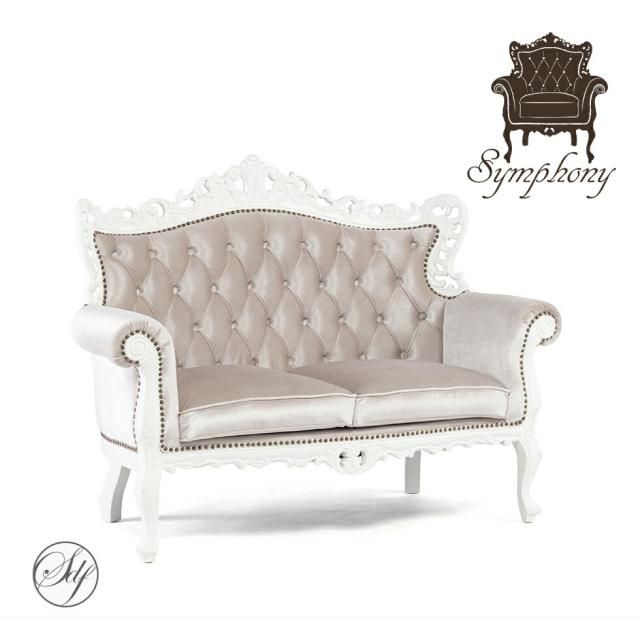 ロココ調ソファ - フレンチインテリア ソファ 専門店スクレドゥ