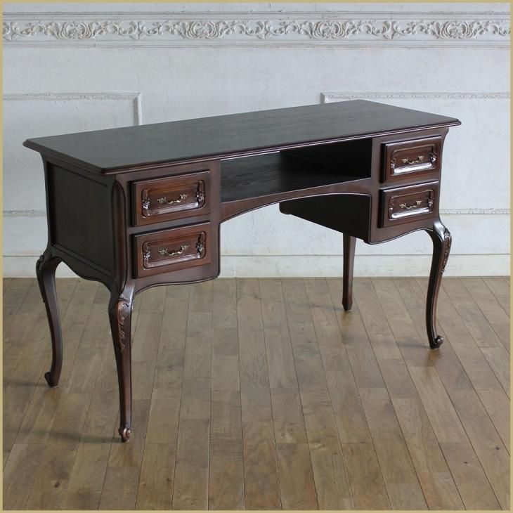 ネイルデスク 幅130cm ブラウン 7017-5 リプロ C 130*50*70 - フレンチ