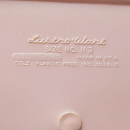 【最終値下げ】USAヴィンテージLustro wareキャニスター4点 ☆ラストロウェア ピンク×グレー キャニスター＆ブレッド