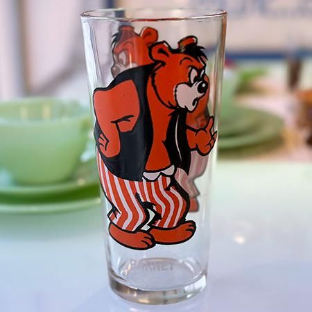 1975年製、ペプシのアドバタイジング ”バーニー16ozグラス