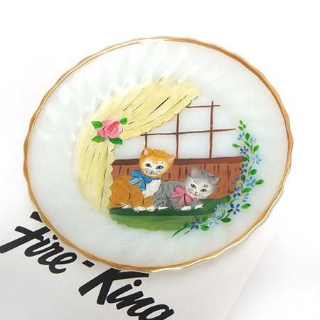 ファイヤーキング ホワイト ゴールデンシェル サラダプレート