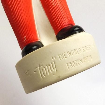 70's MR TONY PIZZA ピザ ビンテージ ソフビ アドバタイジング